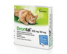 Vetoquinol Drontal kot- tabletki na odrobaczenie dla kotów