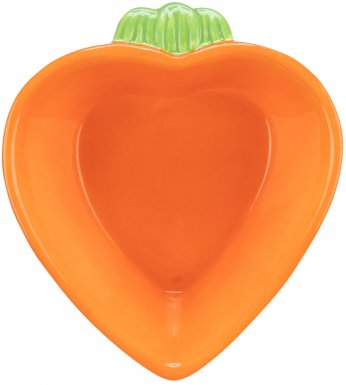 Trixie Miska dla gryzoni w kształcie marchewki ceramiczna 180ml 12×11cm