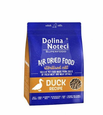 Dolina Noteci Superfood karma sucha dla kota z kaczką 1kg