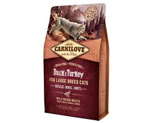 Carnilove Cat Duck & Turkey for Large Breed - kaczka i indyk