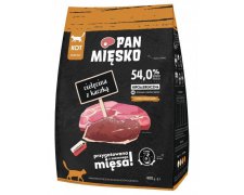 Pan Mięsko Karma sucha dla kota cielęcina i kaczka chrupki M