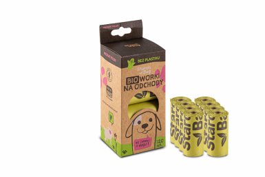 Zolux Starchbag Bio Kompostowalne worki na odchody zielone