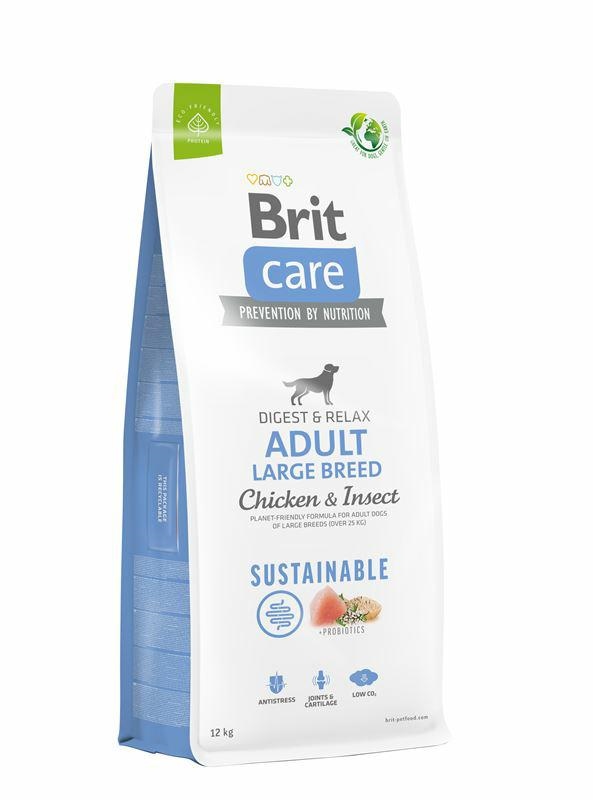 Brit Care Dog Sustainable Adult Large Chicken & Insect dla dorosłych psów dużych ras powyżej 25kg