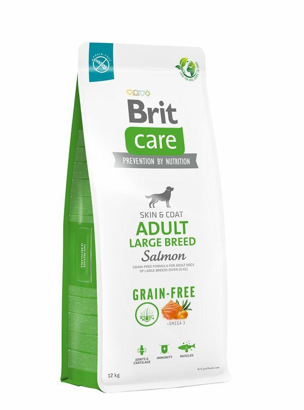 Brit Care Grain-Free Adult Large Salmon bzzbożowa receptura dla dorosłych psów dużych od 25kg