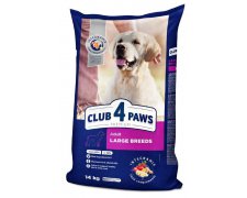 Club4Paws Premium Adult Large Breed sucha karma z kurczakiem dla dorosłych psów dużych ras 14kg