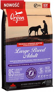 Orijen Adult Large Breed niższa zawartością tłuszczu i kalorii karma dla psów dużych i olbrzymich ras 11,4kg