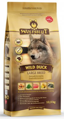 Wolfsblut Dog Wild Duck Large hypoallergiczna karma dla dużych psów kaczka i ziemniaki 12,5kg