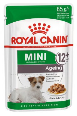 Royal Canin Mini Ageing 12+ dla dorosłych psów małych ras powyżej 12 roku życia saszetka 85g