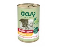 Oasy Lifestage Pate Mature & Senior puszka dla starszych psów z kurczakiem 400g