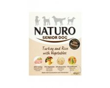 Naturo Senior indyk z ryżem i warzywami 400g
