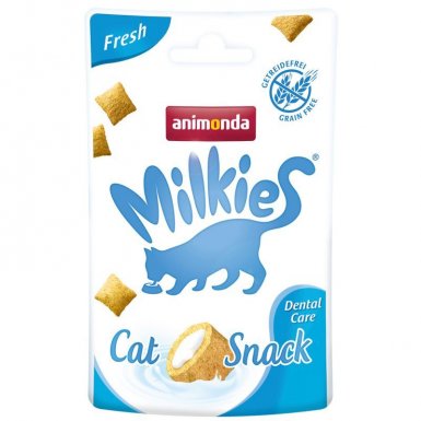 Animonda Milkies Fresh - Dental Care koci przysmak zapobiega powstawaniu kamienia nazębnego 30g