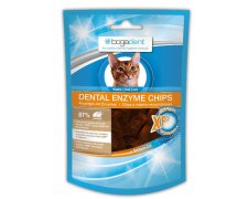 Bogadent Dental Enzyme Chips Chicken przysmaki przeciw osadom dla kota 50g