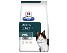Hill's Prescription Diet Feline w / d (weight diet) utrzymuje prawidłowa masę ciała
