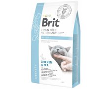 Brit GF Veterinary Diets Cat Obesity Chicken&Pea diata wspomagajaca odchudzanie