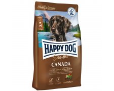 Happy Dog Supreme Canada bezzbożowa karma z łososiem, królikiem & jagnięciną dla aktywnych psów