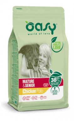 Oasy Lifestage mature sucha karma dla starszych psów z kurczakiem