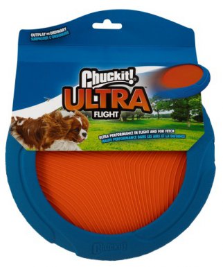 Chuckit! Fetch Ultra Flight latający ultra daleko wytrzymały dysk z gumy