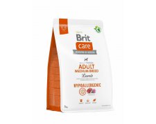 Niska cena! Brit Care Dog Hypoallergenic Adult Medium Breed Lamb hipoalergiczna receptura jagnięcina, ryż dla dorosłych psów 10-25kg