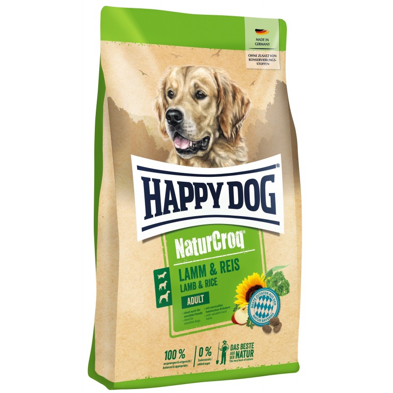 Happy Dog NaturCroq Lamm & Reis Lekkostrawna naturalna karma z jagnięciną i ryżem dla dorosłych psów