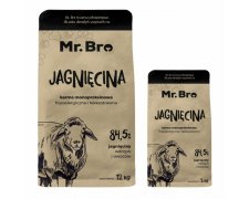 Mr.Bro Monoproteinowa Sucha Karma dla psów dorosłych z jagnięciną