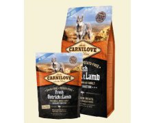 Carnilove Dog Fresh Ostrich & Lamb for Small Breed 
