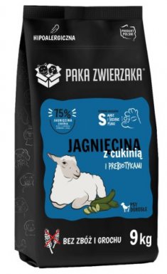 Paka Zwierzaka Seventh Heaven Jagniecina z cukinią S bez zbóż, grochu, kukurydzy, soi, konserwantów i sztucznych barwników