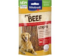 Vtakraft Pure Beef paski mięsne z wołowiny przysmak dla psa 80g