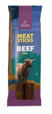 Pokusa Feel The Wild Meat Sticks mięsne gryzaki dla psów wół 100g