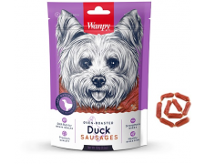 Wanpy Duck Sausages kiełbaski z kaczki pieczone w piecu dla psa 100g