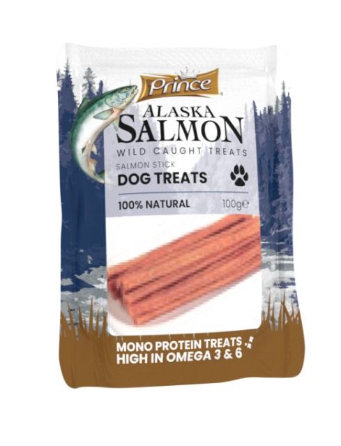 Prince Salmon Stick 100 g przysmak dla psa z 75% łososia 100g