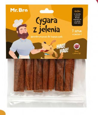 Mr.Bro Cygara Z Jelenia Przysmak Dla Psa 175g