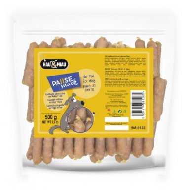 Hau&Miau kiełbaski mięsne 500g