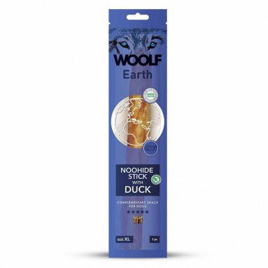 Woolf Earth Noohide XL Stick przysmak z żelatyną dla psa 85g