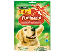 Friskies Funtastix kabanosy skretne z bekonem i serem dla psa 175g