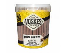 Voskes Treats Beef & Rice Rolls kabanosy wołowe dla psa 500g