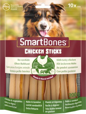 8in1 Smart Bones Chicken Sticks przysmaki dla psa z kurczakiem 10 szt. 