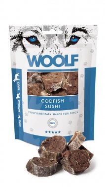 Woolf Codfish Sushi przysmak z rybą dla psa 100g