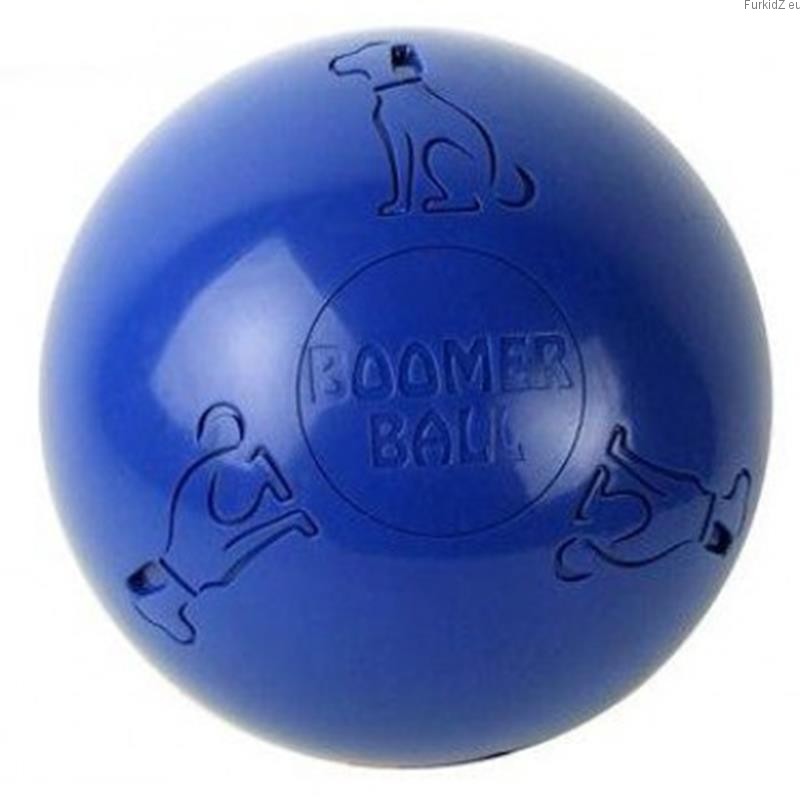 Boomer ball "uciekająca" piłka dla psów niebieska