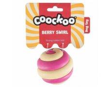 Coockoo Berry Swirl Gumowa zabawka dla psa 7,5cm