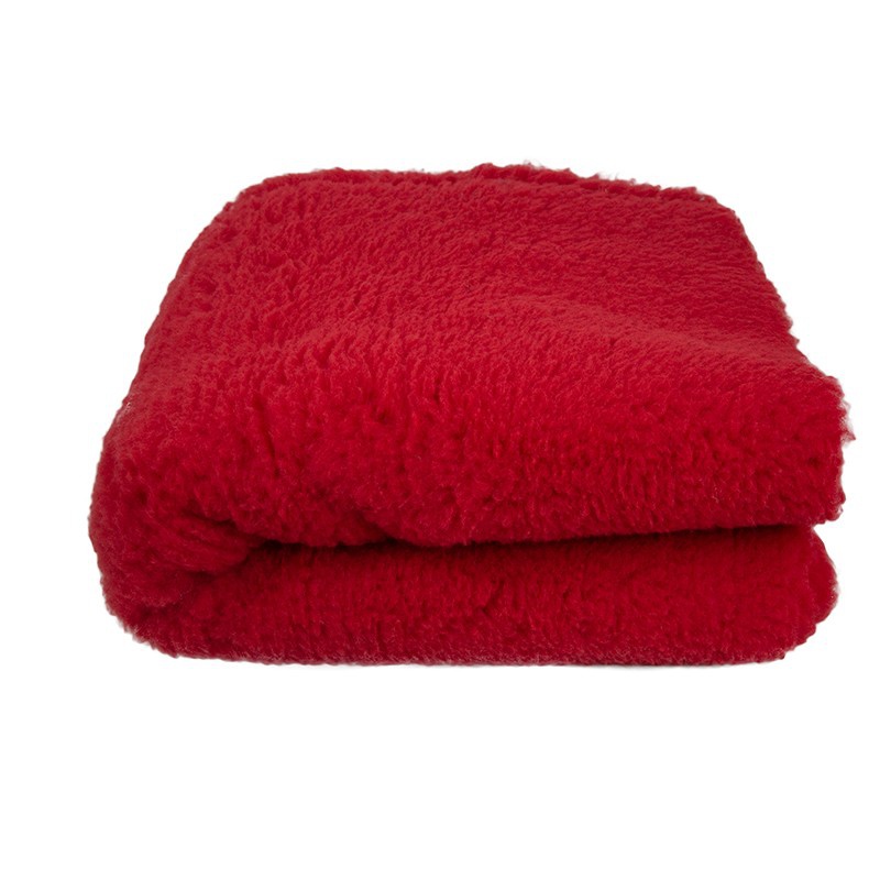 Dry Bed Antypoślizgowe półprzepuszczalne legowisko dla psów czerwony 28mm