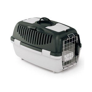 Stefanplast Gulliver 2 Delux- transporter z metalowymi drzwiczkami 55x36x35 cm