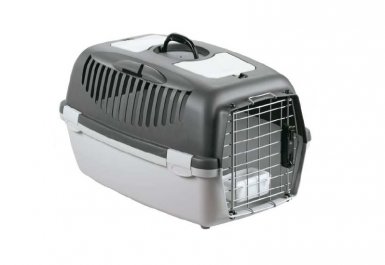 Stefanplast Gulliver 3 Delux- transporter z metalowymi drzwiczkami 61x40x38 cm