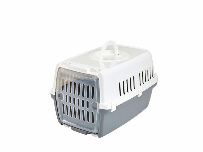 Savic transporter Zephos 1 z plastikowymi drzwiczkami dla psa lub kota 48x31,5x30cm