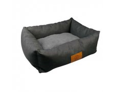 D&D legowisko sofa dla psa czarna 48x38x18cm 