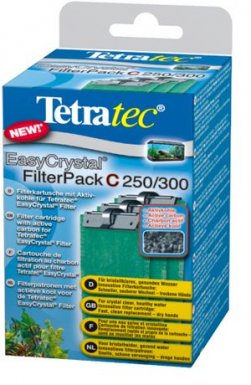 Tetra EasyCrystal Filter Pack C 250/300 with Activated Carbon-wkład węgiel + włóknina