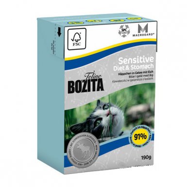 Bozita Feline Sensitive Diet & Stomach 190g