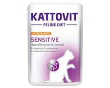 Kattovit Sensitive saszetka 85g dla wrażliwych kotów
