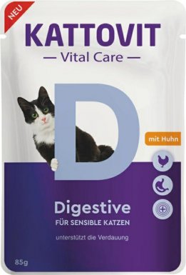 Kattovit Vital Care Digestive karma dla kotów wrażliwych 85g