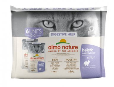 Almo Nature Sensitive Multipack saszetki dla kota 6x70g