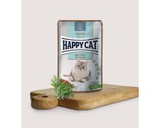 Happy Cat Sensitive Meat in Sauce Skin & Coat dla kotów o wrażliwej skórze kurczak z łososiem 85g
